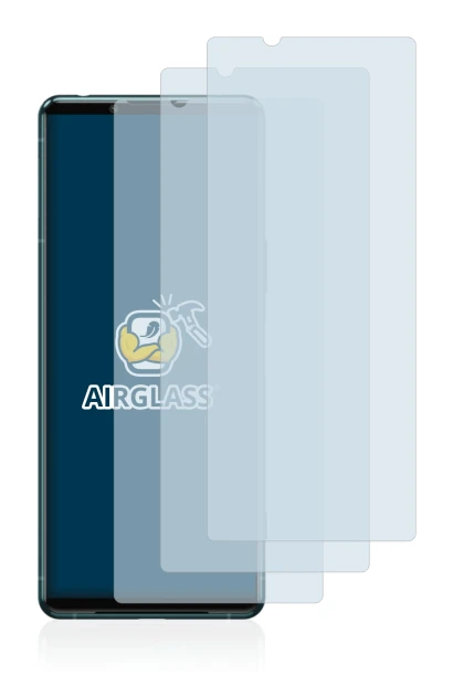 Imagen del dispositivo Sony Xperia 5 III con una amplia variedad de protectores de pantalla.