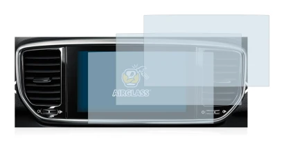 Imagen del dispositivo Kia Sportage QLPE 2020 Infotainment System 8" con una amplia variedad de protectores de pantalla.