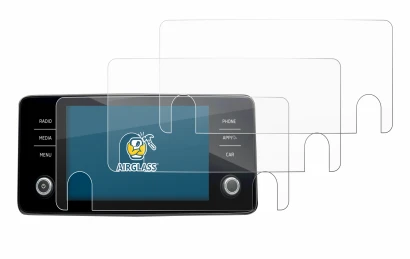 Imagen del dispositivo Skoda Bolero 2020 Infotainment System 8" con una amplia variedad de protectores de pantalla.