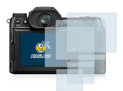 Imagen del dispositivo Fujifilm GFX50S II con una amplia variedad de protectores de pantalla.