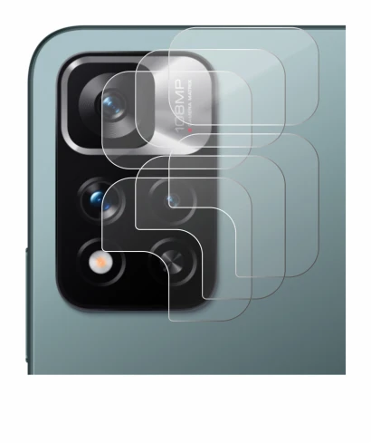 Imagen del dispositivo Xiaomi Redmi Note 11 Pro+ 5G (SÓLO Cámara) con una amplia variedad de protectores de pantalla.