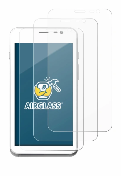 Imagen del dispositivo Pax A77 con una amplia variedad de protectores de pantalla.