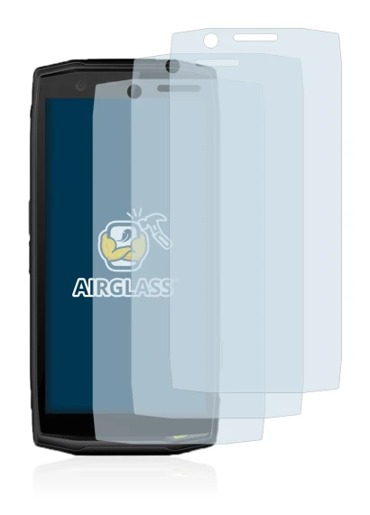 Imagen del dispositivo Crosscall Action-X5 con una amplia variedad de protectores de pantalla.