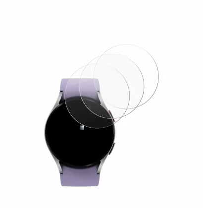 Imagen del dispositivo Samsung Galaxy Watch 5 (40mm) con una amplia variedad de protectores de pantalla.