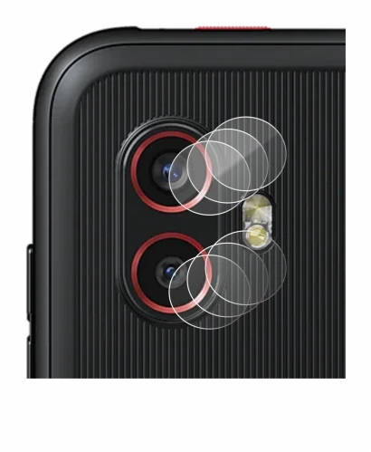 Imagen del dispositivo Samsung Galaxy Xcover 6 Pro (SÓLO Cámara) con una amplia variedad de protectores de pantalla.