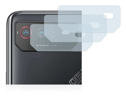 Imagen del dispositivo ASUS ROG Phone 6 (SÓLO Cámara) con una amplia variedad de protectores de pantalla.