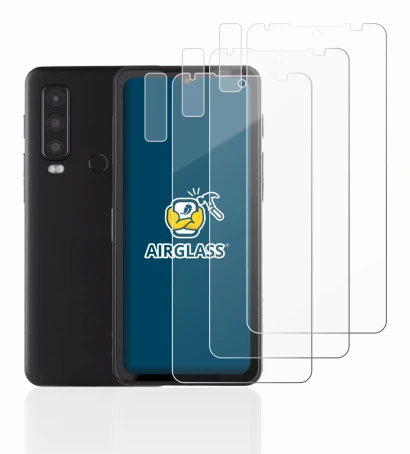 Imagen del dispositivo Caterpillar Cat S75 (Frontal+Cámara) con una amplia variedad de protectores de pantalla.