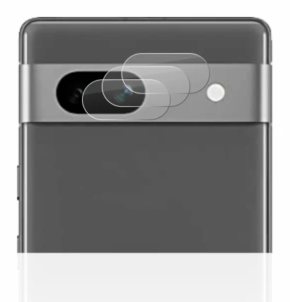 Imagen del dispositivo Google Pixel 7a (SÓLO Cámara) con una amplia variedad de protectores de pantalla.