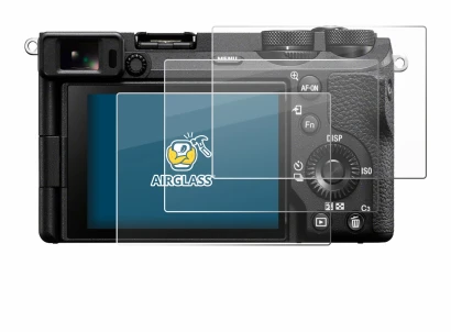 Imagen del dispositivo Sony Alpha 6700 con una amplia variedad de protectores de pantalla.