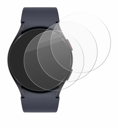 Imagen del dispositivo Samsung Galaxy Watch 6 (40 mm) con una amplia variedad de protectores de pantalla.