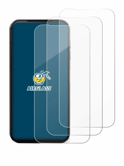 Imagen del dispositivo Fairphone 5 con una amplia variedad de protectores de pantalla.