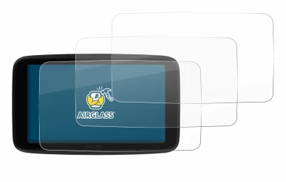 Imagen del dispositivo TomTom GO Superior 6" con una amplia variedad de protectores de pantalla.