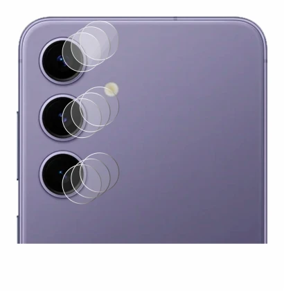 Imagen del dispositivo Samsung Galaxy S24 (SÓLO Cámara) con una amplia variedad de protectores de pantalla.