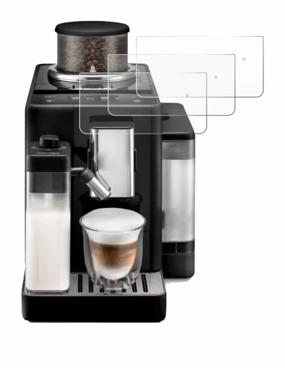 Imagen del dispositivo DeLonghi Rivelia con una amplia variedad de protectores de pantalla.