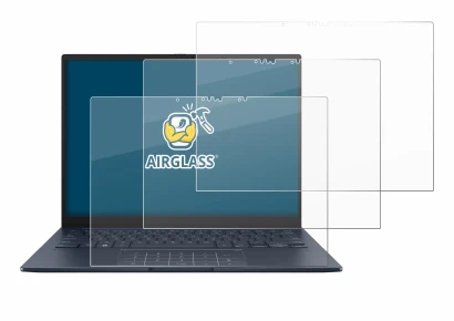 Imagen del dispositivo ASUS ZenBook 14 OLED UX3405 Touch con una amplia variedad de protectores de pantalla.