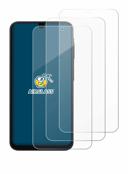 Imagen del dispositivo Samsung Galaxy A16 5G con una amplia variedad de protectores de pantalla.