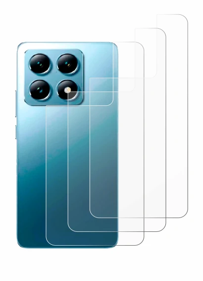 Imagen del dispositivo Xiaomi 14T (Trasero) con una amplia variedad de protectores de pantalla.