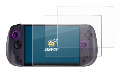 Imagen del dispositivo Lenovo Legion Go S con una amplia variedad de protectores de pantalla.