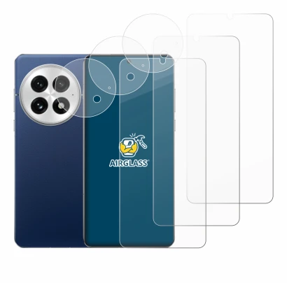 Imagen del dispositivo OnePlus 13 (Frontal+Cámara) con una amplia variedad de protectores de pantalla.