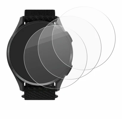 Imagen del dispositivo Garmin Approach S50 con una amplia variedad de protectores de pantalla.