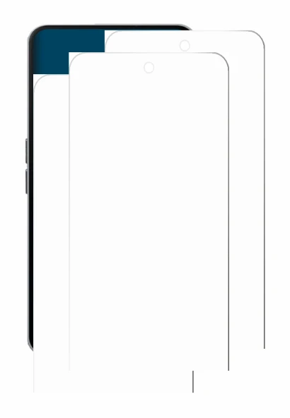 Imagen del dispositivo Nothing Phone (3a) Pro con una amplia variedad de protectores de pantalla.