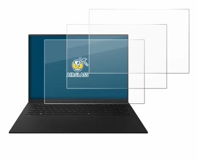 Imagen del dispositivo LG gram 17" 2025 con una amplia variedad de protectores de pantalla.