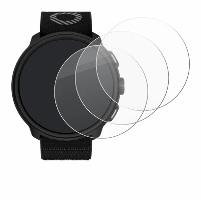 Imagen del dispositivo Suunto Run con una amplia variedad de protectores de pantalla.