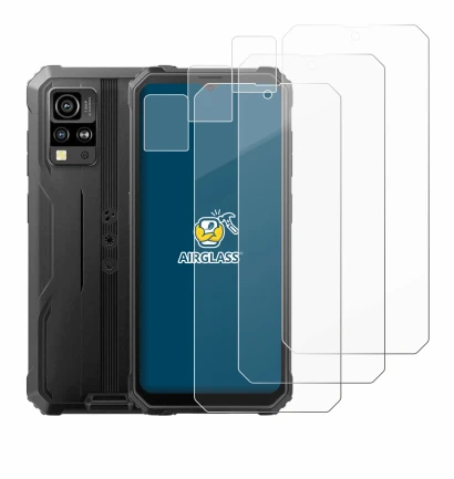 Imagen del dispositivo Blackview BV4800 SE (Frontal+Cámara) con una amplia variedad de protectores de pantalla.