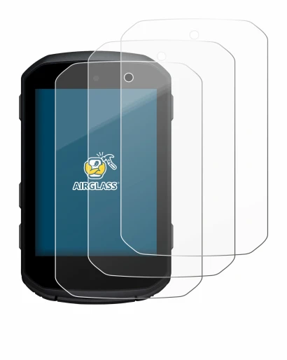 Imagen del dispositivo Garmin Edge 850 con una amplia variedad de protectores de pantalla.