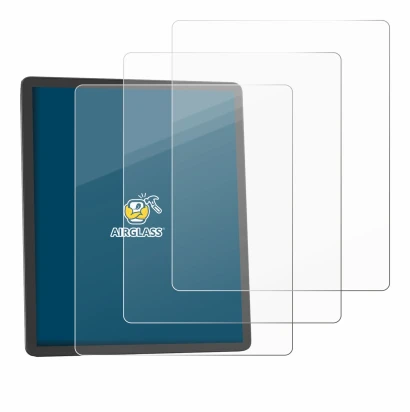 Imagen del dispositivo Amazon Kindle Scribe 2025 con una amplia variedad de protectores de pantalla.