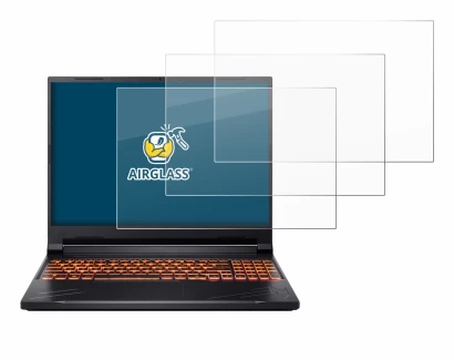 Imagen del dispositivo Acer Nitro V 16 con una amplia variedad de protectores de pantalla.