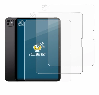 Imagen del dispositivo Apple iPad Pro 13" 2025 (Frontal+Cámara) con una amplia variedad de protectores de pantalla.