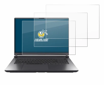 Imagen del dispositivo ASUS ROG Strix G18 G815 2025 con una amplia variedad de protectores de pantalla.