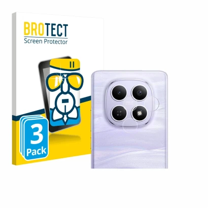 Parte frontal de un envase de producto con el logotipo de la marca BROTECT. Al lado se muestra el dispositivo Xiaomi Redmi Not