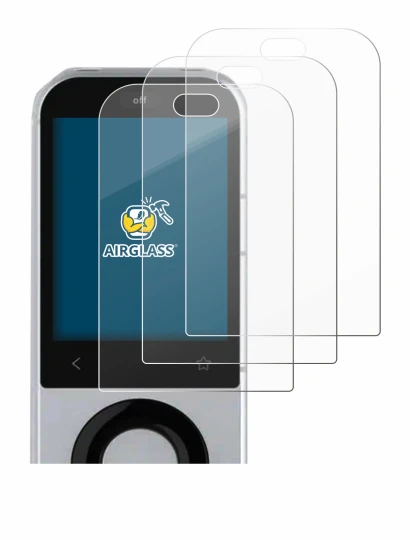 Imagen del dispositivo Sofabaton X2 con una amplia variedad de protectores de pantalla.