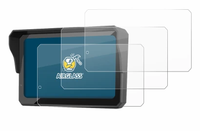 Imagen del dispositivo Carpuride W602S Pro con una amplia variedad de protectores de pantalla.