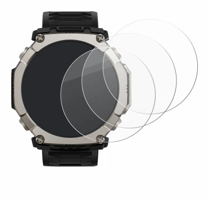 Imagen del dispositivo Huami Amazfit T-Rex Ultra 2 con una amplia variedad de protectores de pantalla.