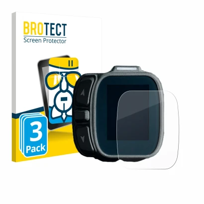 Parte frontal de un envase de producto con el logotipo de la marca BROTECT. Al lado se muestra el dispositivo Giant Ridecontro