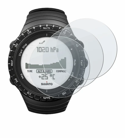 Imagen del dispositivo Suunto Core Regular Black con una amplia variedad de protectores de pantalla.