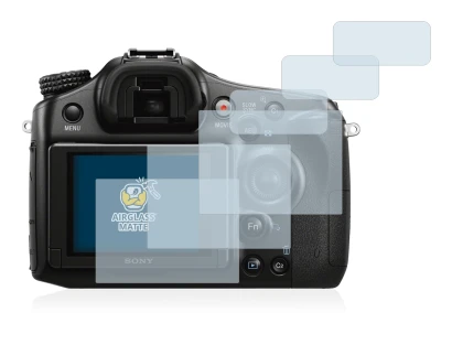Imagen del dispositivo Sony Alpha 68 con una amplia variedad de protectores de pantalla.
