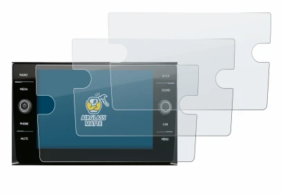 Imagen del dispositivo Volkswagen Composition Media 2017 con una amplia variedad de protectores de pantalla.