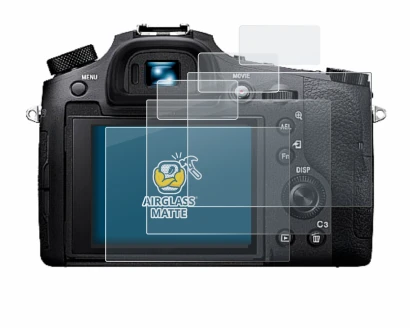 Imagen del dispositivo Sony Cyber-Shot DSC-RX10 IV con una amplia variedad de protectores de pantalla.