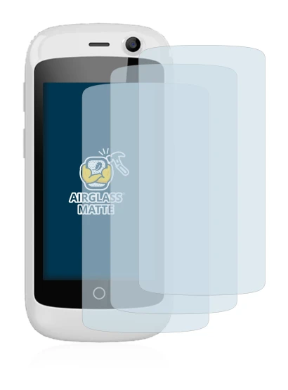 Imagen del dispositivo Unihertz Jelly Pro con una amplia variedad de protectores de pantalla.