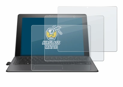 Imagen del dispositivo HP Pro x2 612 G2 con una amplia variedad de protectores de pantalla.