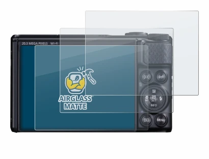 Imagen del dispositivo Canon PowerShot SX740 HS con una amplia variedad de protectores de pantalla.