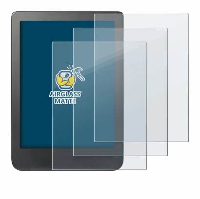 Imagen del dispositivo Kobo Clara HD (6") con una amplia variedad de protectores de pantalla.