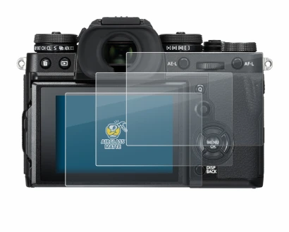 Imagen del dispositivo Fujifilm X-T3 con una amplia variedad de protectores de pantalla.