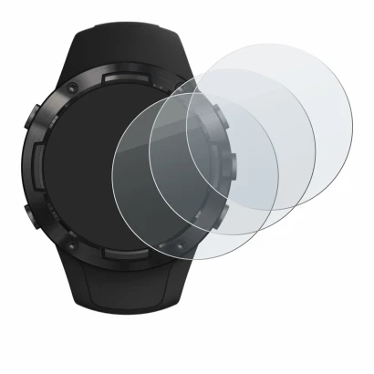 Imagen del dispositivo Suunto 5 con una amplia variedad de protectores de pantalla.