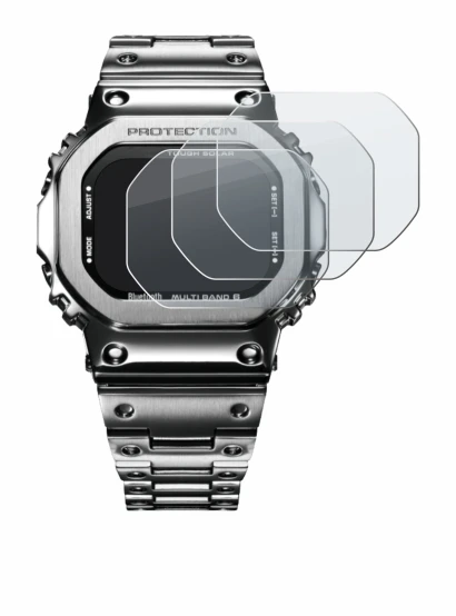 Imagen del dispositivo Casio G-Shock GMW-B5000D-1ER con una amplia variedad de protectores de pantalla.