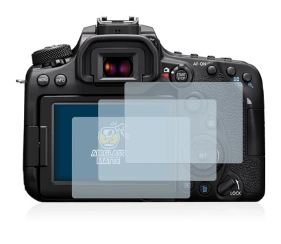 Imagen del dispositivo Canon EOS 90D con una amplia variedad de protectores de pantalla.